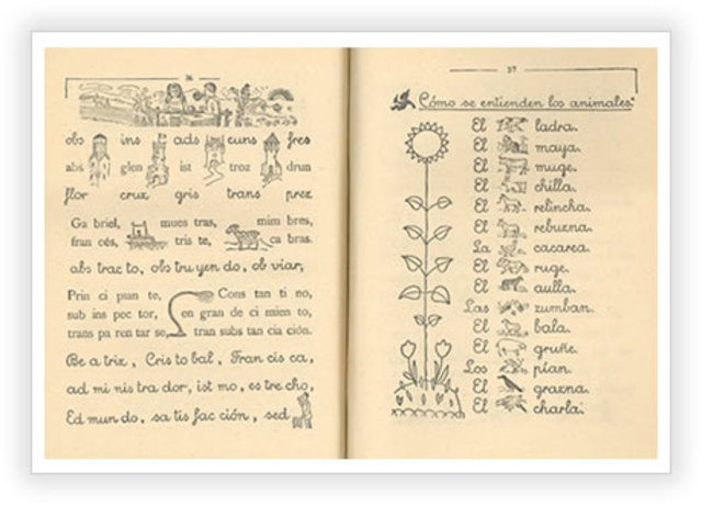 Cartilla de enseñanza