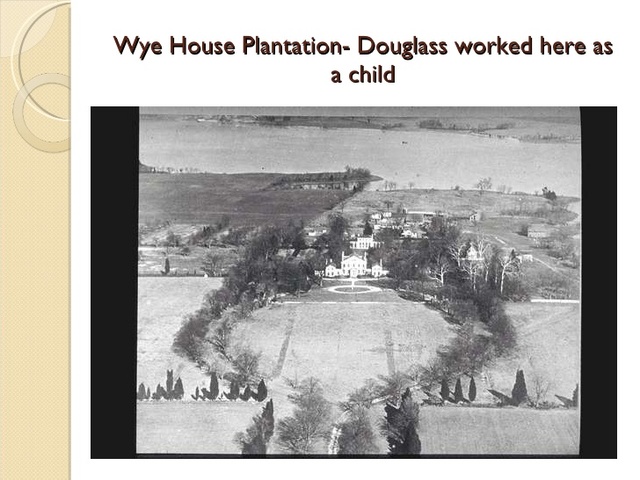 12 km walk to the Wye House plantation.