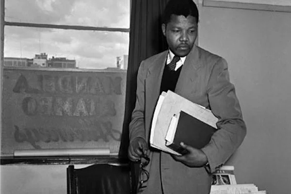 Nelson Mandela creates the first black law firm in Johannesburg
