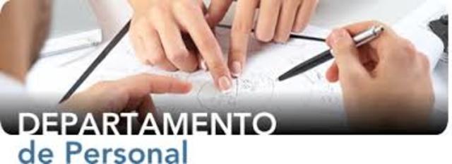 DEPARTAMENTO DEL PERSONAL