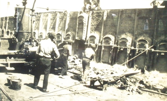 Producción de hierro con carbón de coque