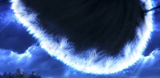 Three portals open over Western Skyrim