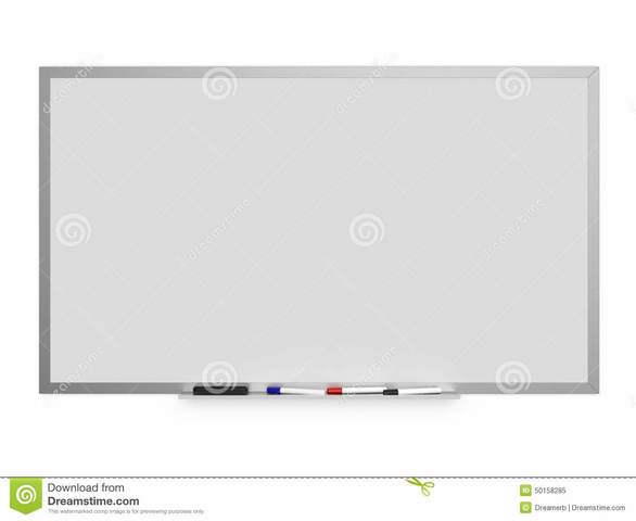 Pizarra blanca