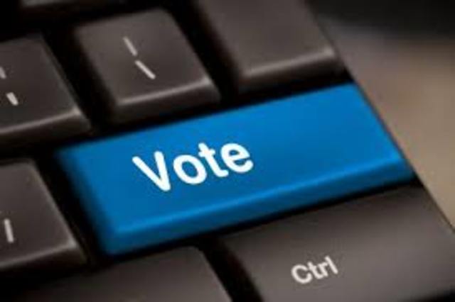 Electronic voting plays large role in election