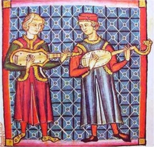 Medieval Guitar (500-1500)