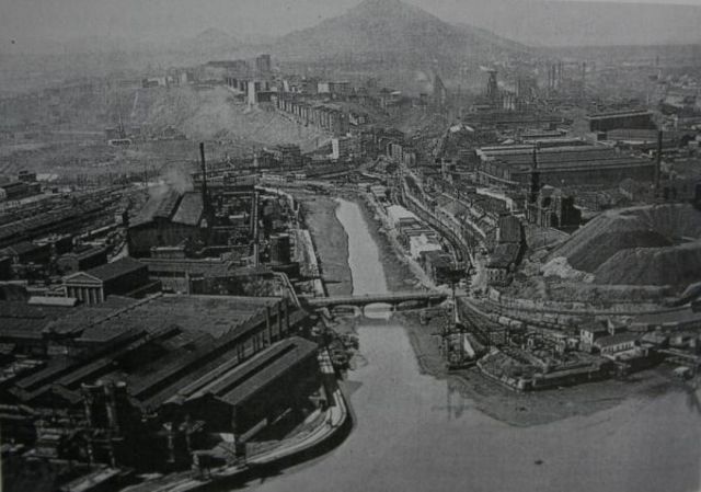 Industria siderúrgica en Andalucía, País Vasco y Asturias