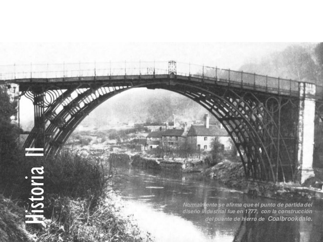 Primer puente de hierro