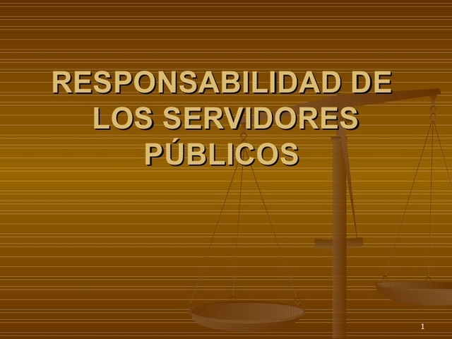 Se modificó la ley referente a la responsabilidad de servidores públicos