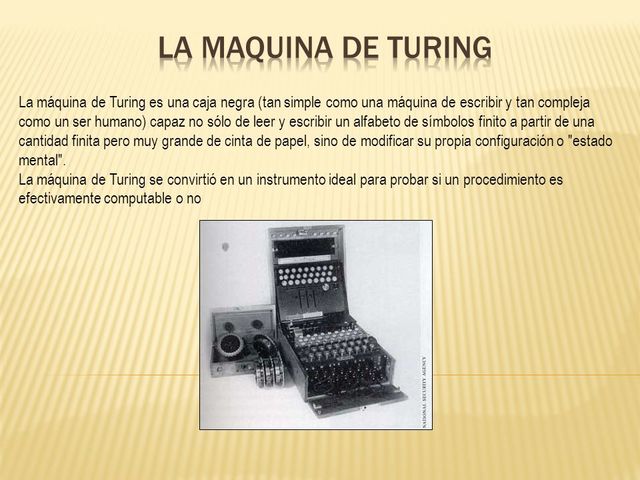 Maquina de Turing