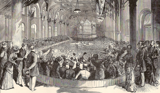 Democratic convention in Cincinnati