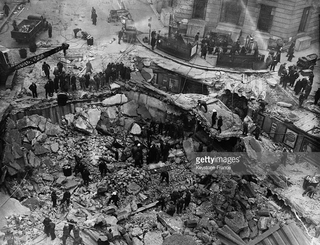 First German Air Raid on London