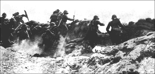 Allies defeated at the Third Battle of Krithia.