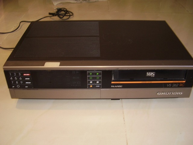 Uso de viseocaseteras