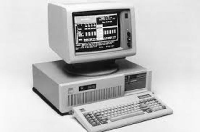 Años 80'; IBM introdujo la computadora personal.