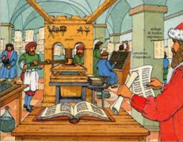 LA IMPRENTA (Año 1450)