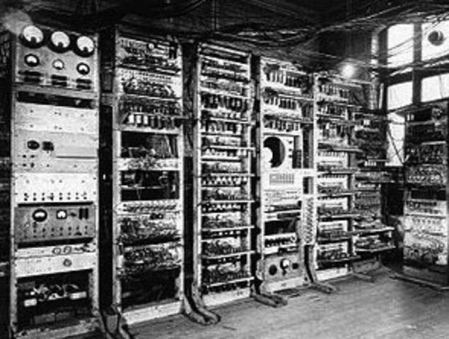 First electronic computer invented