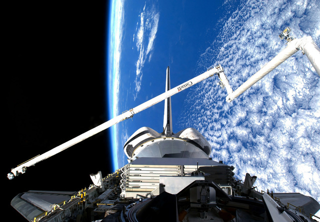 The Shuttle Remote Manipulator System (SMRS or Canadarm)