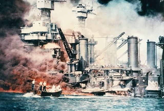 Angrepet på Pearl Harbour.