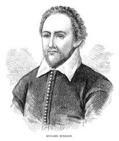 He enters the theater troupe Barbedzha James, who builds a building in London for performances, which he called "Theatre."