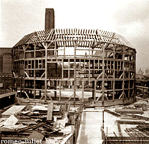 Theatre "Globe" burned all its archives were lost.