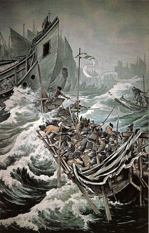 The Mongols Try To Invade Japan