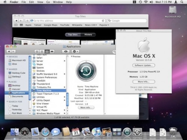 Mac OS X 10.5 "Leopard"