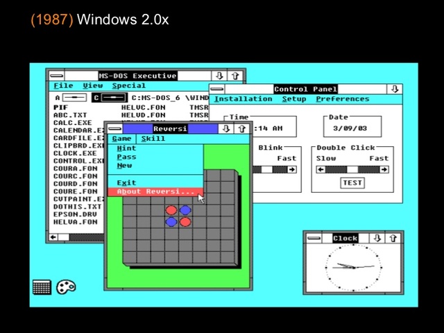Windows 2.0x