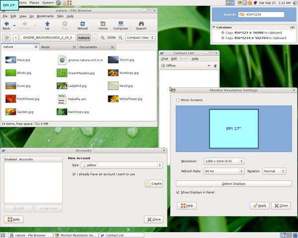 GNOME 2.24