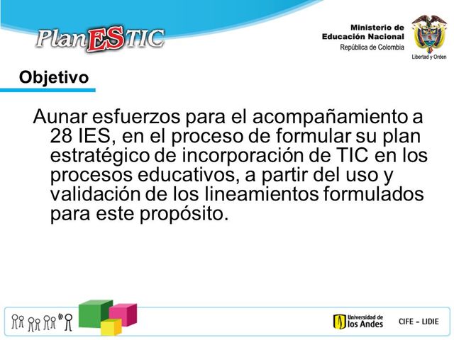 Lineamientos para la formulación de planes estratégicos de incorporación de TIC en Instituciones de Educación Superior (IES)