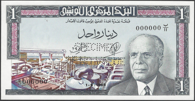 Bourguiba kommer til magten ved "valg" i Tunesien