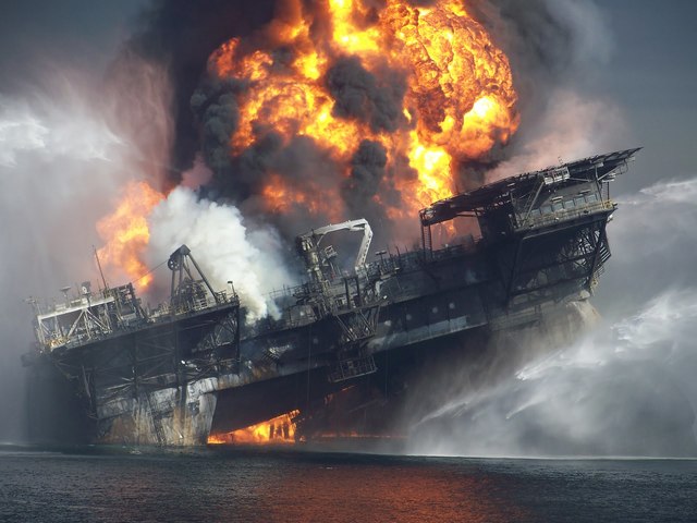 Deepwater Horizon exploded