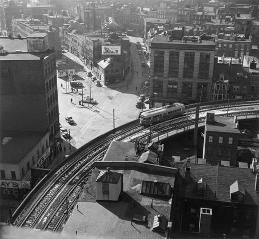 Moves to Boston, works on railroad and washes dishes