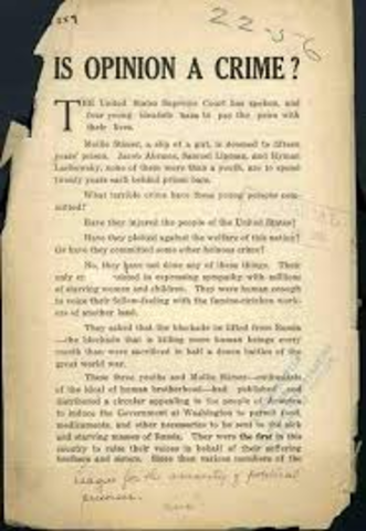 Debs v. United States