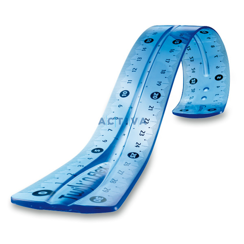 Curved and fexifle rules