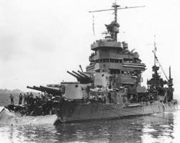 Battle of Tasafaronga off Guadalcanal.