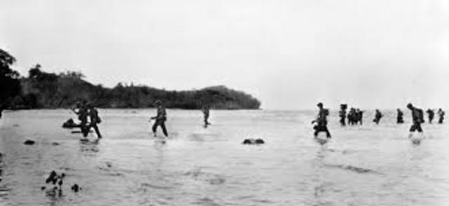 Japanese take Tulagi in the Solomon Islands.