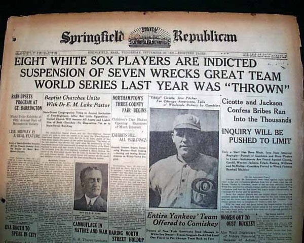 Black sox scandal