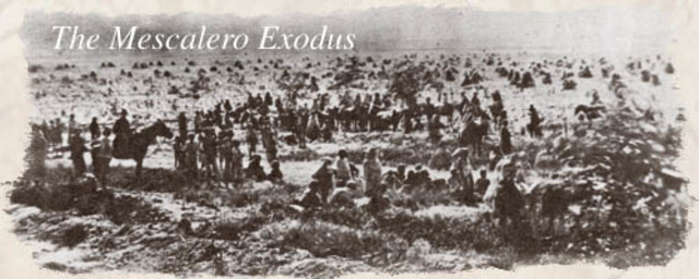 Apaches flee to homeland in the south