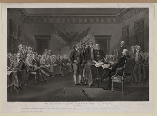 Declaration of Independance Signed