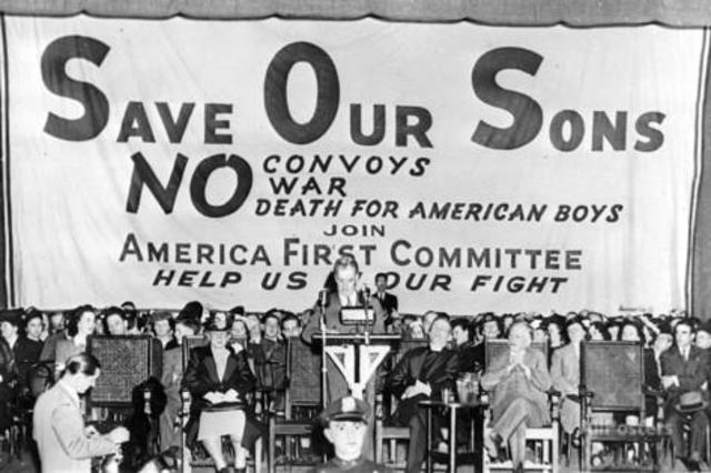 Formation of the America First Committee