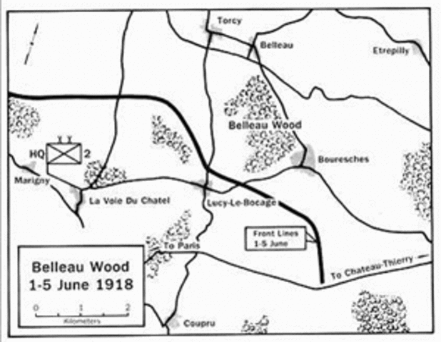 Battle of Belleau Wood Begins