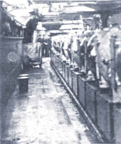 U.S. Navy lays mines in the in the North Sea Mine Barrage.