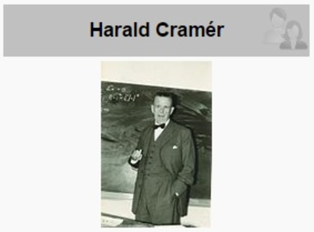 Harald Cramér