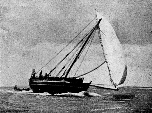 Se crea la vela para la mejoria en los barcos.