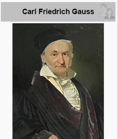 Johann Carl Friedrich Gauss