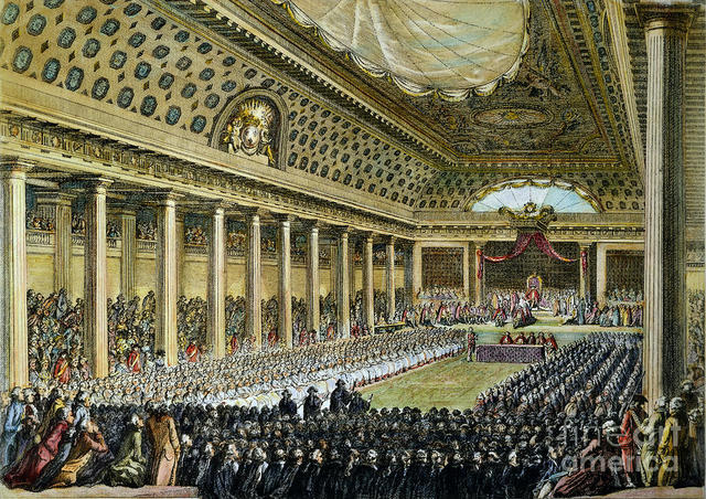 Meeting of Estates General In Paris