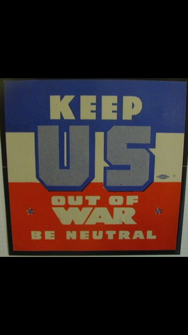 The Neutrality Act is passed by the US Congress