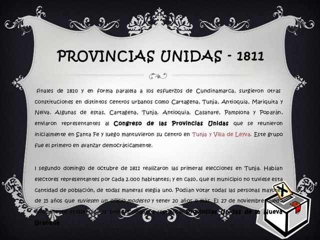 NOV 17 DE 1811: ACTA DE FEDERACIÓN DE LAS PROVINCIAS UNIDAD