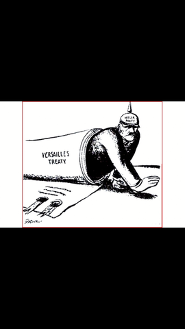 Adolf Hitler violates the Treaty of Versailles