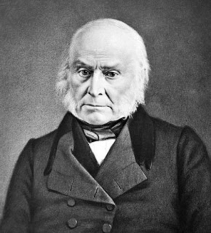 John Quincy Adams is President